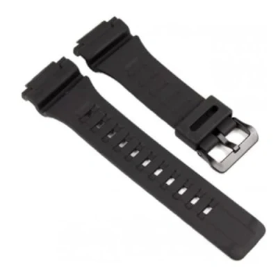 Image of Casio AQ S810W 1AV genuine black resin band