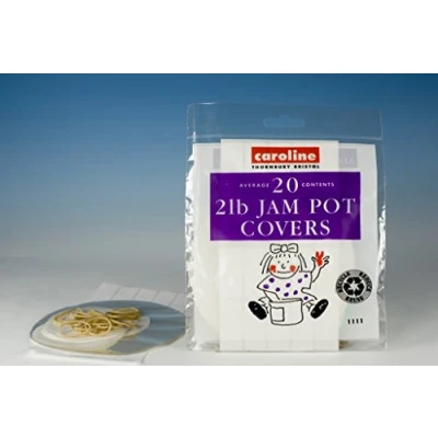 Image of CAROLINE JAM Pot Covers 2LB Packs of 20