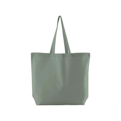 Image of Westford Mill Organic Cotton InCo. Maxi Bag for Life Dusty Green One Size