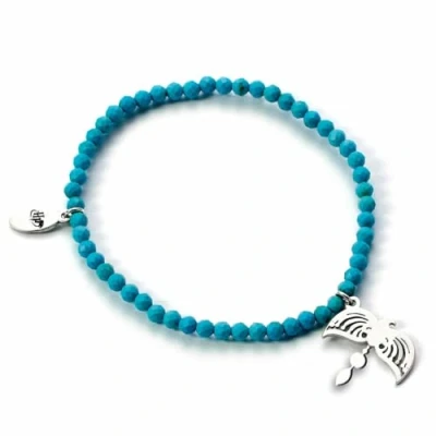 Image of Harry Potter Crystal Bracelet with Sterling Silver Diadem Charm