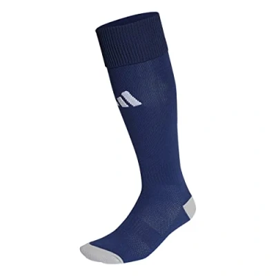 Image of adidas Unisex Kids Milano 23 Socks, Team Navy Blue 2 / White, 5 6 Years