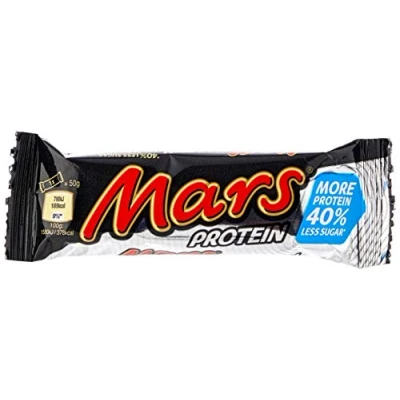 Image of Mars Protein Bar, Chocolate, High Snacks, 18 Bars of 50g