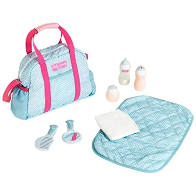Image of Theo Klein 1746 Baby Coralie Changing bag I doll with accessories Toy for children from 3 years
