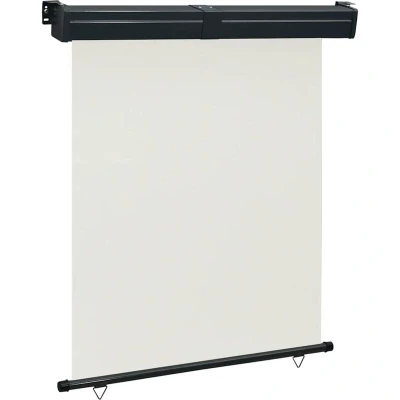Image of vidaXL Balcony Side Awning 145x250 cm Cream