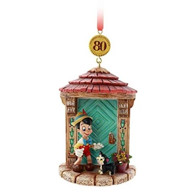 Image of Disney Store Pinocchio Legacy Hanging Ornament 80th Anniversary