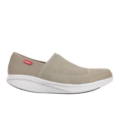 Image of MBT NIWASI SLIP ON Sneakers woman color:TAUPE size:39.5