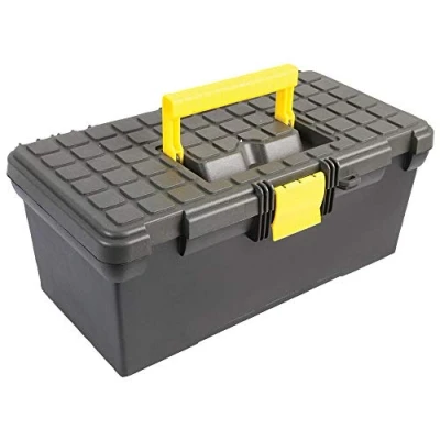 Image of DURATOOL D00408 Plastic Tool Box 15&quot; (165mm x 395mm 223mm)