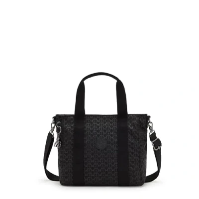 Image of Kipling Women&#039;s Asseni Mini Prt3 Totes, Signature Emb, 13&#039;&#039;L x 8.3&#039;&#039;H 5.5&#039;&#039;D