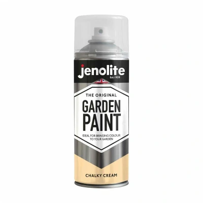 Image of JENOLITE Directorust Chalky Spray Paint CREAM 400ml Multi Surface Finish Ideal For Furniture, Ornaments, Picture Frames Interior &amp; Exterior Use RAL 1015