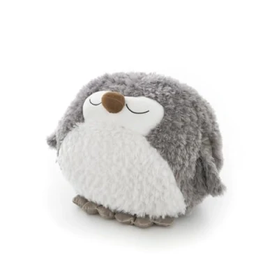 Image of Deyongs Cozy Giant Soft Plush Stuffed Cuddly Toy Handwarmer (Grey Owl)