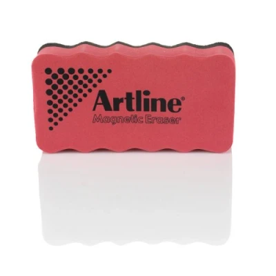 Image of Artline Magnetic Whiteboard Eraser Red