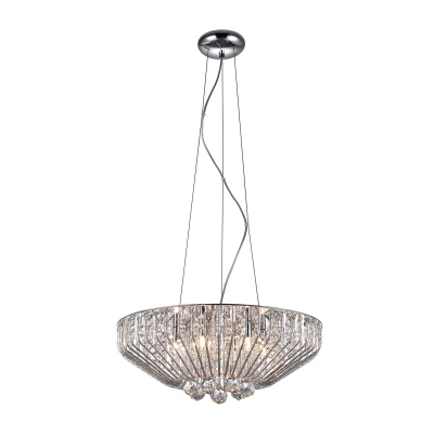 Image of Carlo 6 Light Polished Chrome Ceiling Fitting