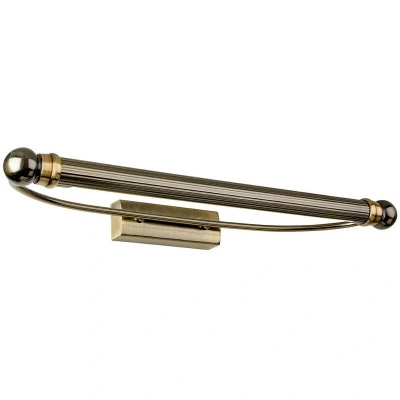 Image of LED Picture Wall Light Antique Brass