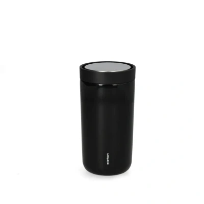 Image of Stelton To Go Click vacuum insulated cup 0.2 l black
