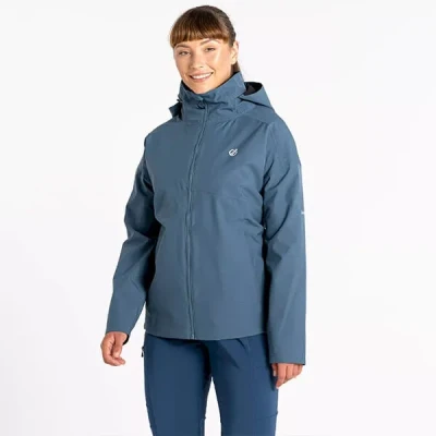 Image of Dare 2b Womens Trail Waterproof Jacket Orion Grey Size 12