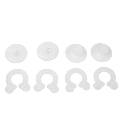 Image of 4Pcs Plastic Comforter Grippers Duvet Quilt Cover Clips Bedroom Quilts Fixing Holder Gripper for Keeping and in Place