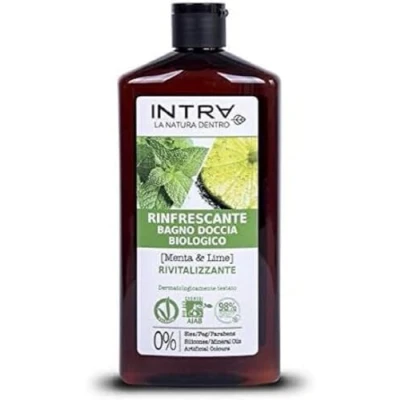 Image of INTRA Bathroom Bio Menta/lime Refreshing 400 ml Product For the Body