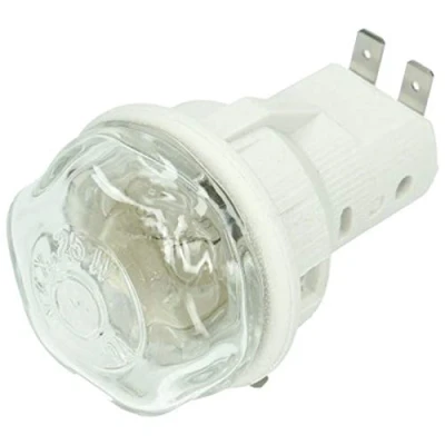 Image of SPARES2GO Lamp Light Bulb &amp; Holder for Belling Oven Cooker Fitment List A