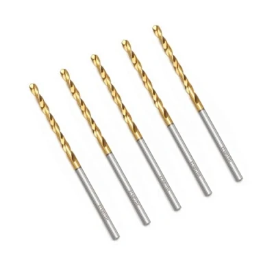 Image of HSAWBIT BOX OF 5 x 2.8MM M42 HSS DRILL BIT SET/METAL BITS FOR HARD METALS/COBALT STAINLESS STEEL, CAST IRON, Copper