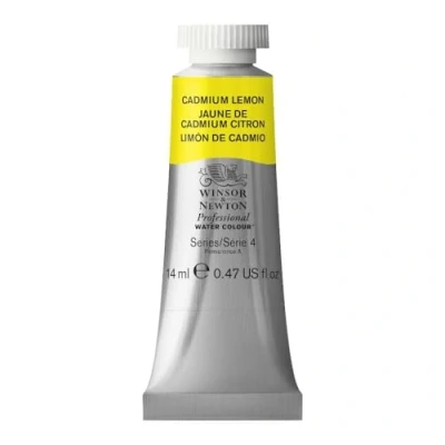 Image of Winsor &amp; Newton 14 ml Tube Professional Water Colour Paint, Cadmium Lemon