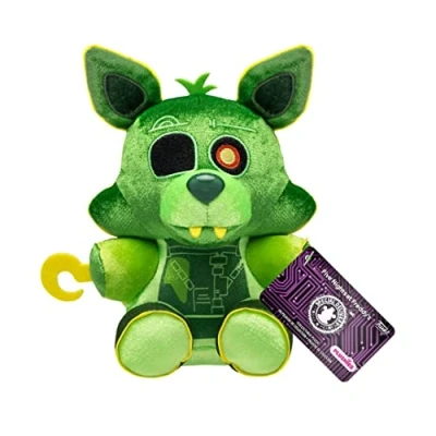 Image of Funko Plush: Five Nights At Freddy&#039;s (FNAF) Radioactive Foxy Collectable Soft Toy Birthday Gift Idea Official Merchandise Stuffed and Girlfriends