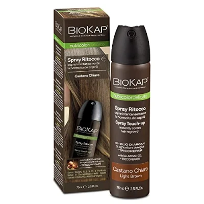 Image of Bios Line BioKap Nutricolor Spray Touch Up 75ml Light Brown