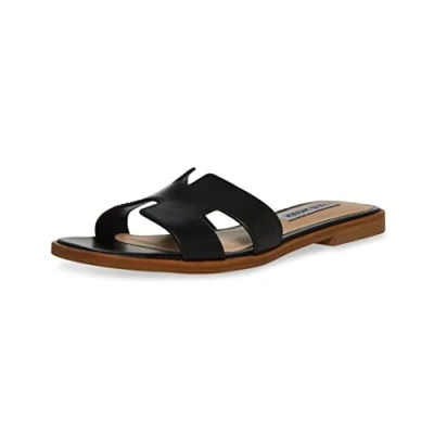 Image of Steve Madden Women&#039;s Hadyn Sandal, Black, 9 UK