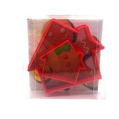 Image of House Cookie Cutter Set of 2, Biscuit, Pastry, Fondant Clay