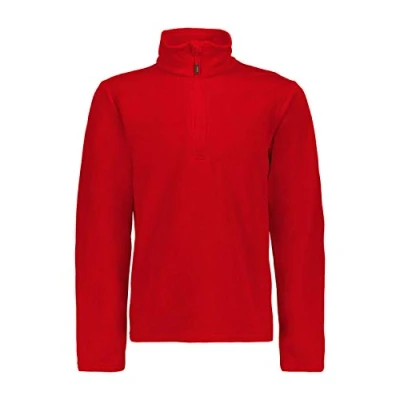 Image of CMP Boy&#039;s Stretch Performance Fleece Sweatshirt, Ferrari, 110
