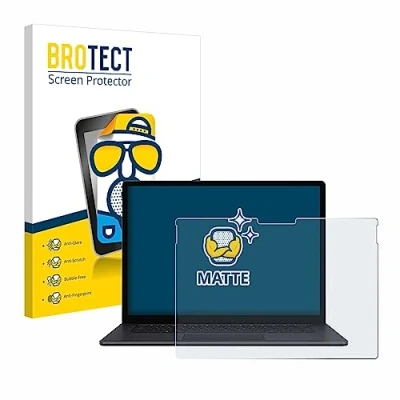 Image of brotect Screen Protector Anti Glare compatible with Microsoft Surface Book 3 15&quot; Matte, Fingerprint Protection Film