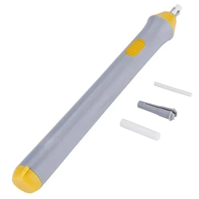 Image of tenwin high gloss electric eraser without battery delivery (gray), Painting Tools