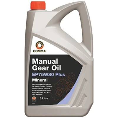 Image of Comma EP75W80P5L Manual Plus Transmission Fluid, 5 Liters