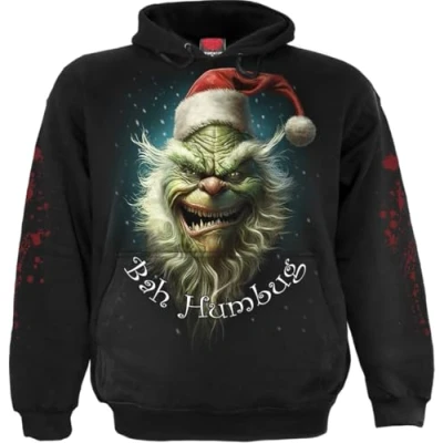 Image of Spiral Bah Humbug Hoody Black XXL