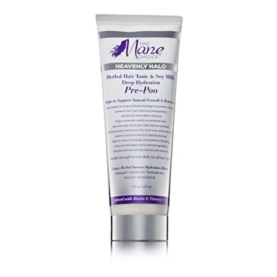 Image of The Mane Choice Heavenly Halo Herbal Hair Tonic &amp; Soy Milk Deep Hydration Pre Poo 8oz