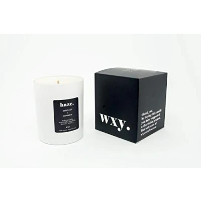 Image of WXY. Classic 7oz Candle HAZE Patchouli &amp; Hemp