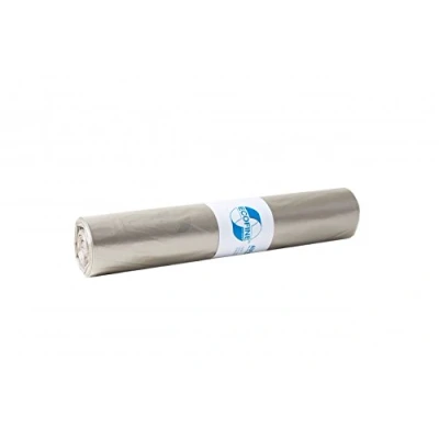 Image of ECOFINE Rubbish Bags, 120 L, 25 µm, 700 x 1100 mm, Transparent, Pack of