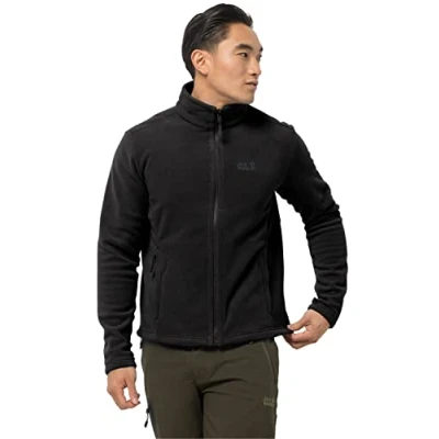 Image of Jack Wolfskin Men Moonrise Jacket Men&#039;s Fleece Black, XXX Large
