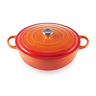 Image of Le Creuset Casserole Marmite Signature Volcanic ø 32 cm / 7 Liter