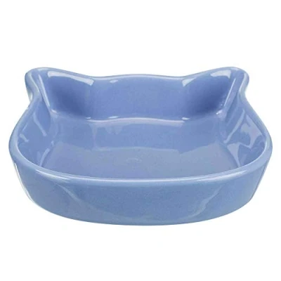 Image of Trixie Ceramic bowl cat face, assorted colors