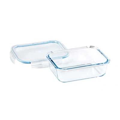 Image of Wiltshire 1000ml Rectangular Glass Storage Container (No dividers)