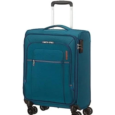 Image of American Tourister Crosstrack Spinner S, 55 cm, 40 L, Marine/Orange (Navy/Orange)