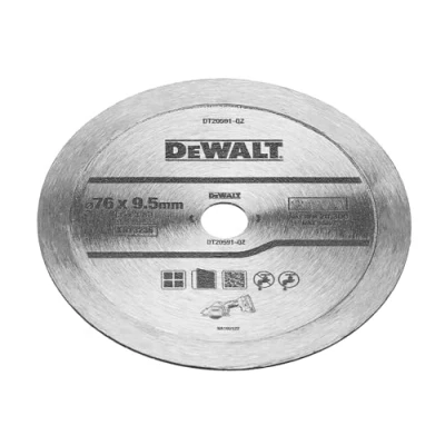 Image of DEWALT Dewa DT20591 QZ Diamond Cutting Disc Tiles 76 mm