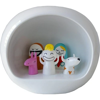 Image of Alessi Nativity Scene White AMGI10 by Massimo Giacon