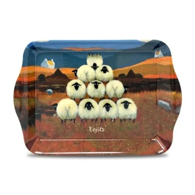 Image of Small Scatter Tray by Thomas Joseph Eejits Funny Sheep Gift