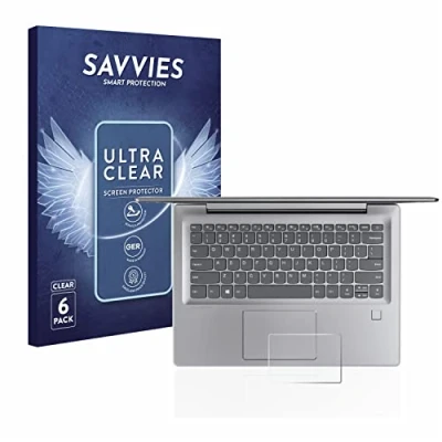 Image of Savvies 6 Pack Screen Protector compatible with Lenovo IdeaPad 530s (14&quot;) Touchpad Protection Film Clear