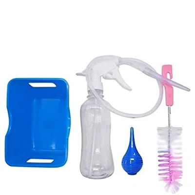Image of Ear Wax Removal Kit Irrigation Washer Bottle System Pick Cleaning Set with 10 Syringe for Adults &amp; Kids