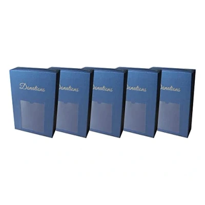 Image of 5 x ScatterPod Donation Pod Secure Charity &amp; Fundraising Donations Box