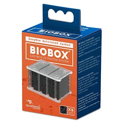 Image of Tecatlantis EasyBox Activated Carbon Filter Media Cartridge for Mini BIOBOX Filters 1 and 2 / 0, XS