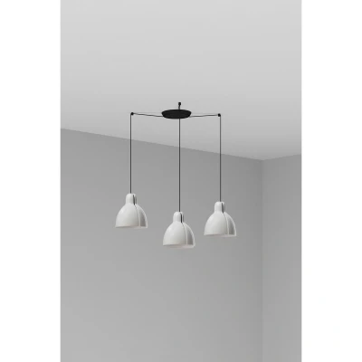 Image of Venice 3 Light Cluster Pendant Ceiling White