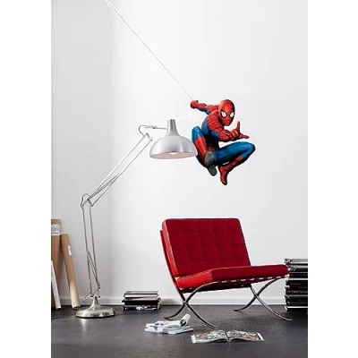 Image of Komar Spider Man Wall Sticker Size 50 x 70 cm Sticker, Children&#039;s Room, Spiderman, Marvel